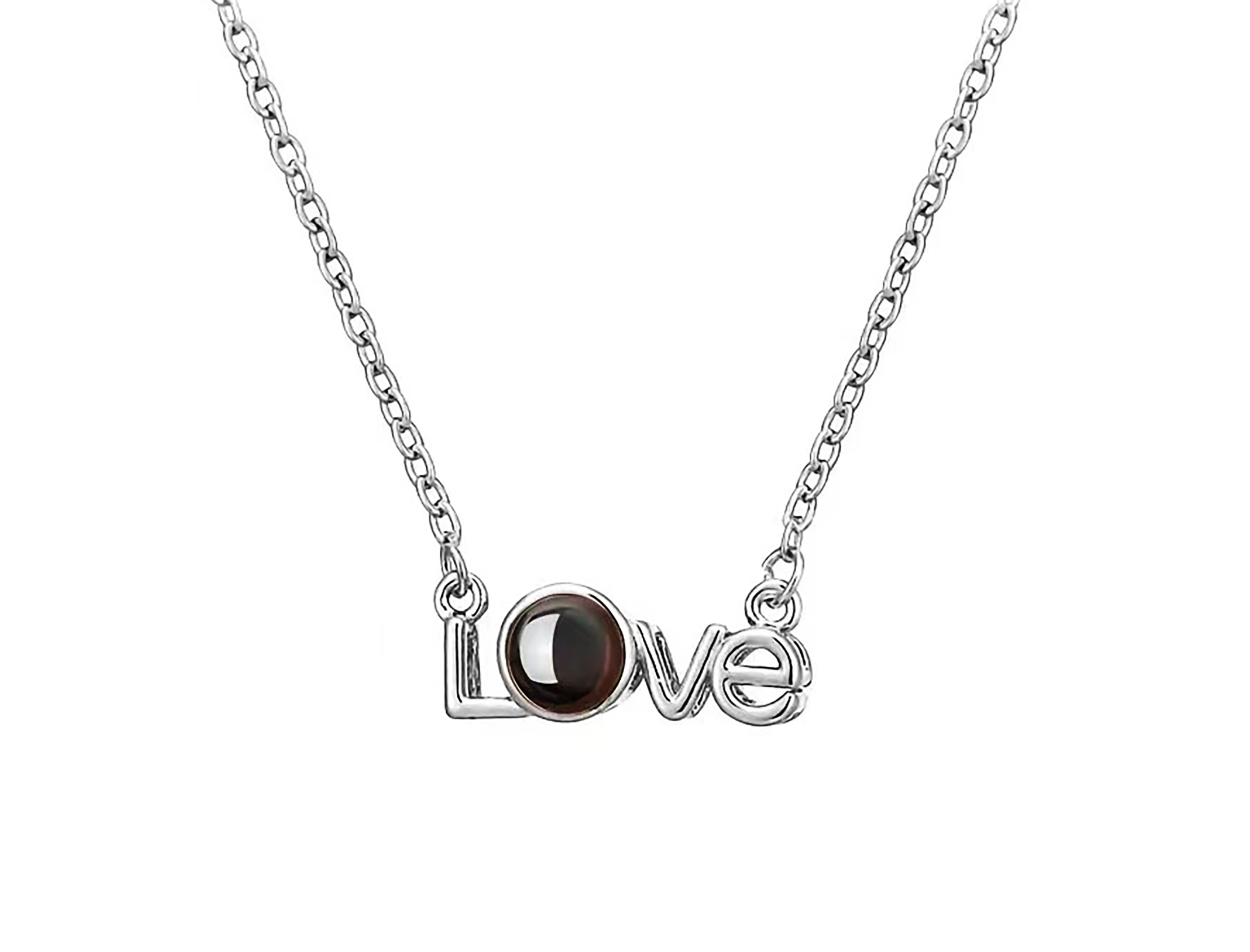 Подвеска SUNROZ Heart I love You "Я люблю тебя" на 100 языках Серебряный (SUN31013)