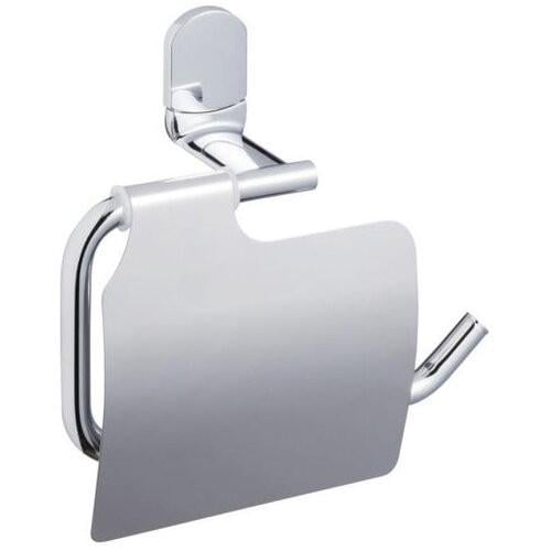 Держатель для туалетной бумаги Bisk с крышкой VIGO Нержавеющая сталь (07682)