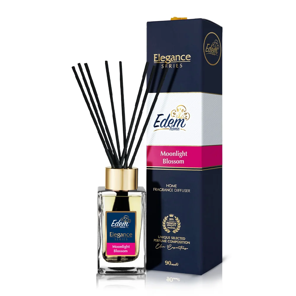 Аромадиффузор с палочками Edem Elegance Moonlight Blossom 90 мл (EH25439)