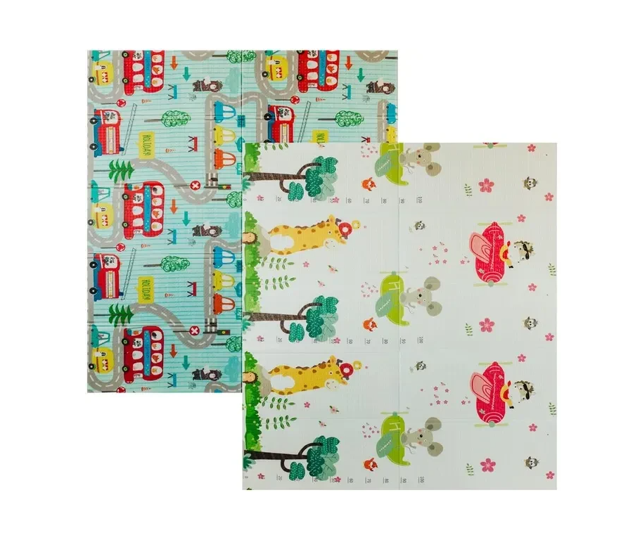 Килимок дитячий двосторонній термо 180x200 см в сумці (20523048)