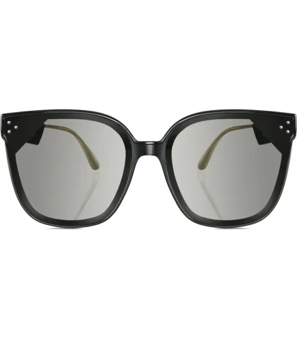 Очки умные Chamelo Veil Cat-Eye Glossy LIVESASGB Black