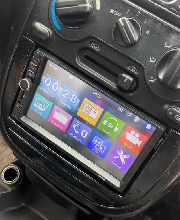 Автомагнитола сенсорная Acodo 2Din 7018B MP5-плеер/7"/Bluetooth/USB/TF/FM - фото 8