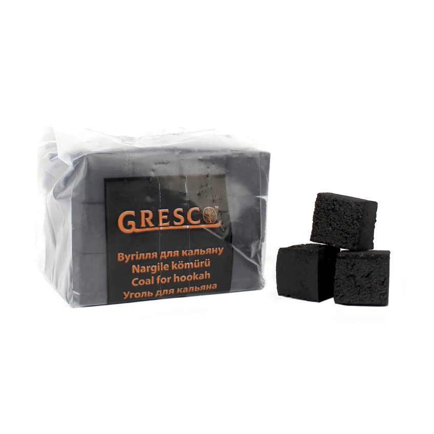 Уголь ореховый для кальяна Gresсo 0,5 кг (Греск) (2736992625)