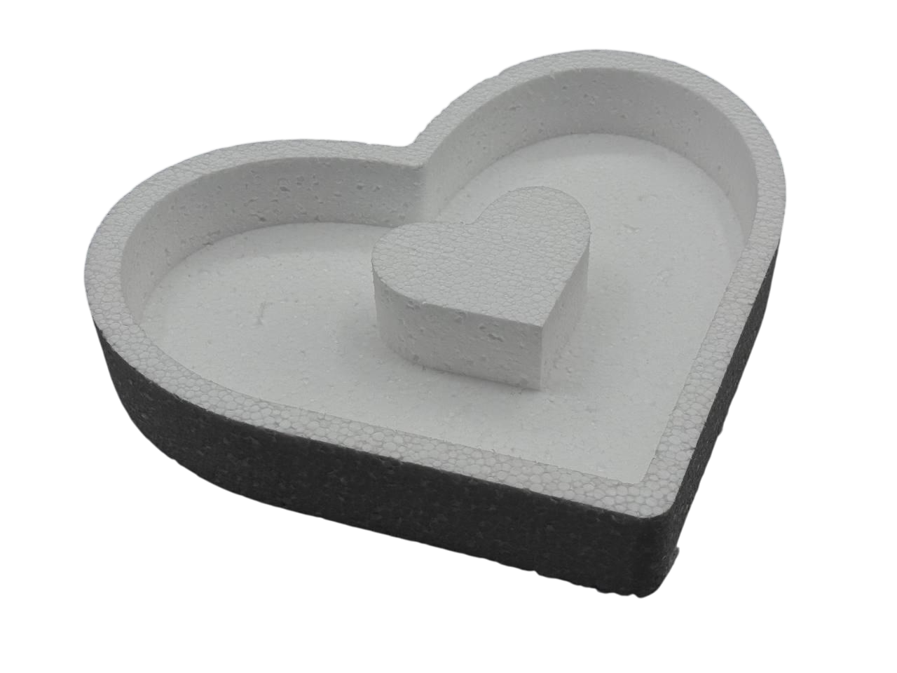 Пенобокс для декорирования пенопластовая заготовка для рукоделия 32х29 см Белый (PNB-054)