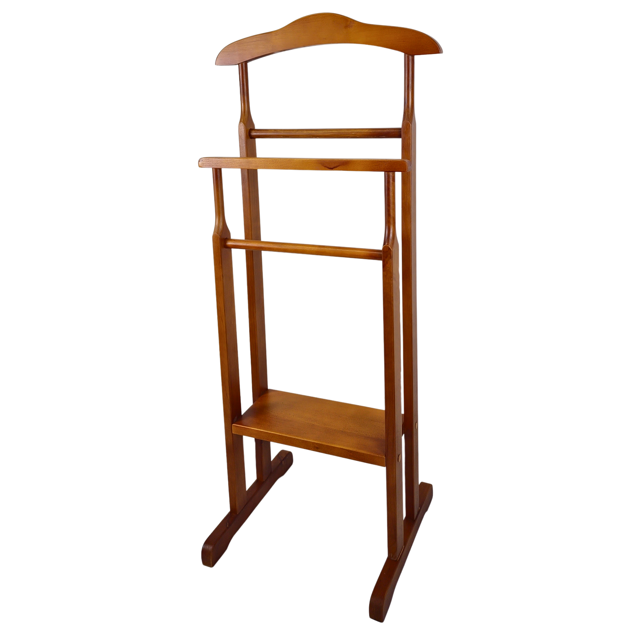 Вешалка напольная двойная Соло 1020х450х350 мм Коричневый (0129)