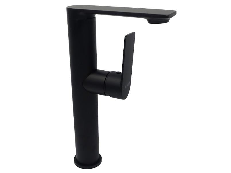 Смеситель для умывальника AiM DG01115 с боковой ручкой латунь Черный матовый (RS-DG01115 matte Black)