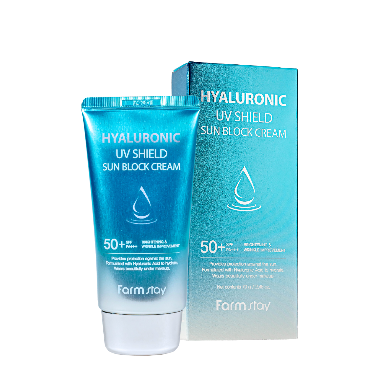 Крем для обличчя сонцезахисний FarmStay Hyaluronic UV Shield Sun Block з гіалуроновою кислотою SPF50+ PA+++ (1891907834) Крем для обличчя сонцезахисний FarmStay Hyaluronic UV Shield Sun Block з гіалуроновою кислотою SPF50+ PA+++ (1891907834)