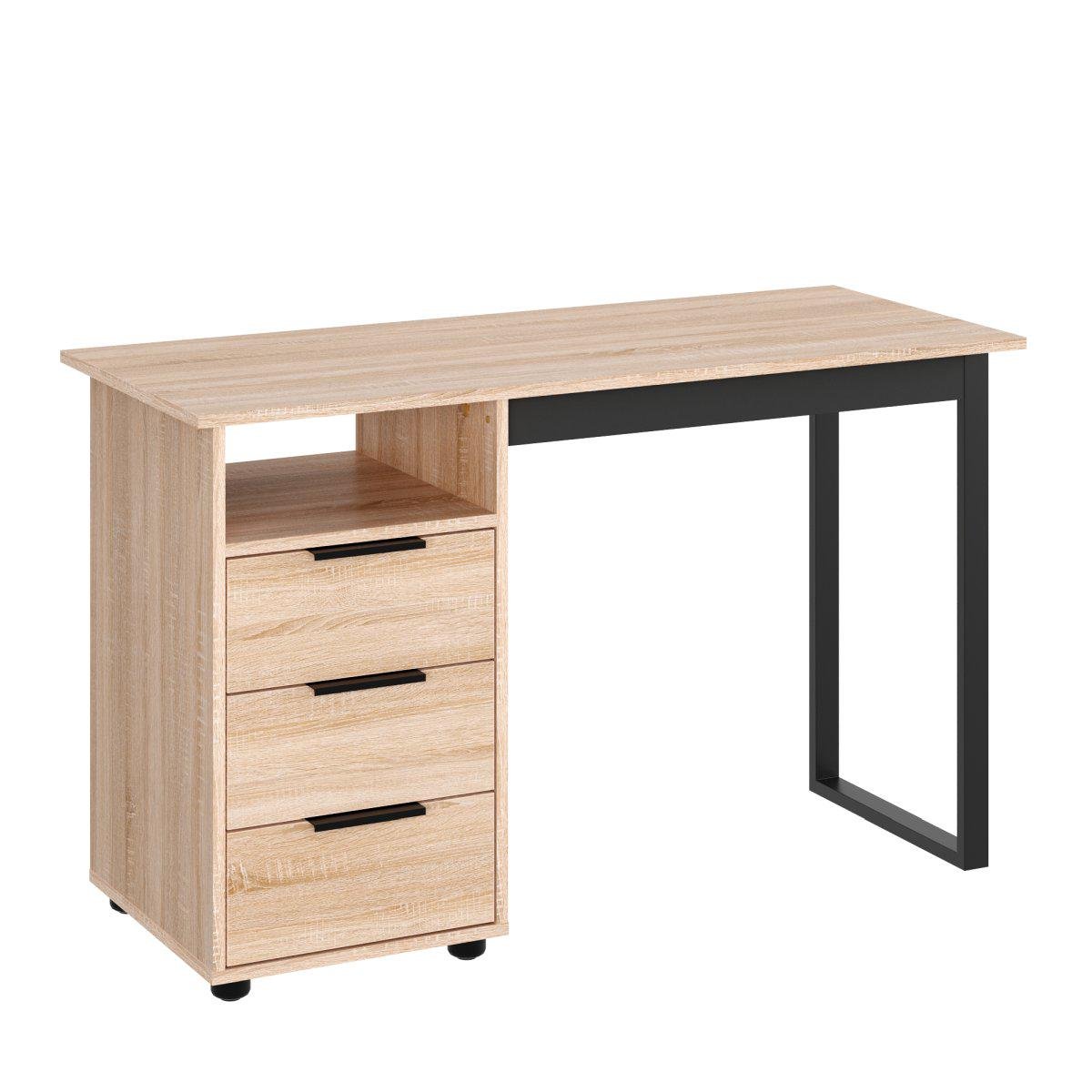 Стіл письмовий Компаніт Лофт-8 120х50х72,8 см Дуб сонома (25264038) Стіл письмовий Компаніт Лофт-8 120х50х72,8 см Дуб сонома (25264038)