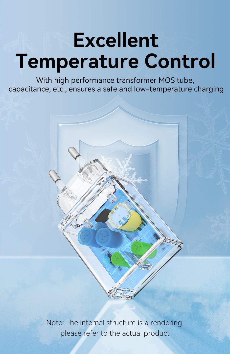 Зарядное устройство для Vention 30W Type-C 2.5A/12V USB-C для iPhone 15/14/13/12 Черный (FAIB0-EU) - фото 11