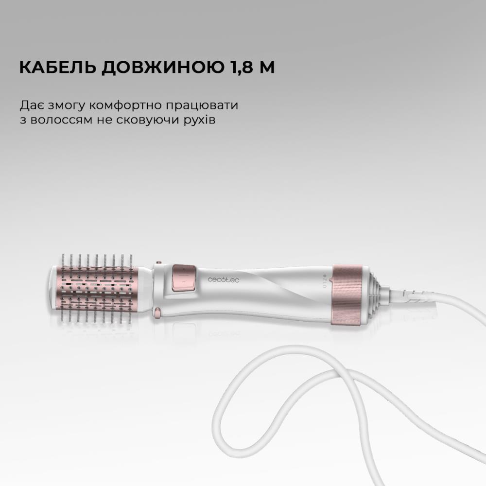 Фен-щетка CECOTEC Bamba CeramicCare Pro White - фото 8 Фен-щетка CECOTEC Bamba CeramicCare Pro White - фото 8