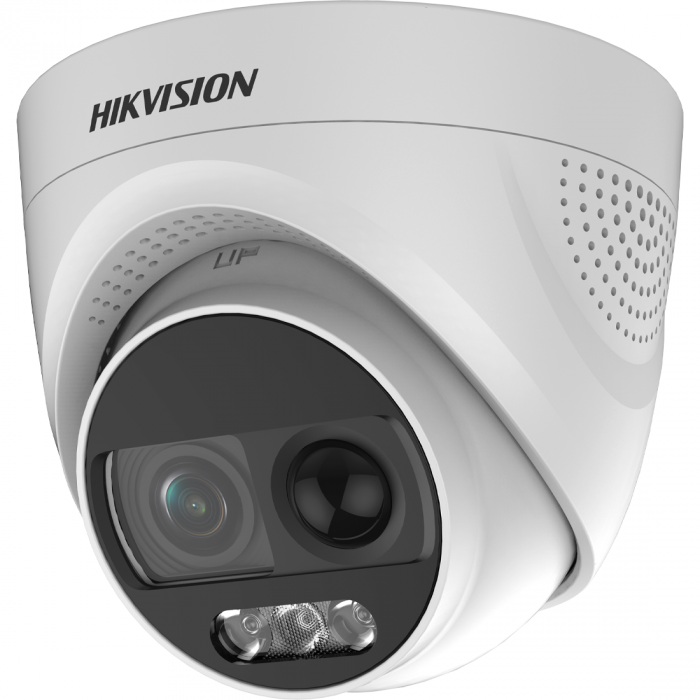 Камера видеонаблюдения Hikvision 2 Мп ColorVu Turbo HD с PIR датчиком и сиреной DS-2CE72DFT-PIRXOF 2,8 мм