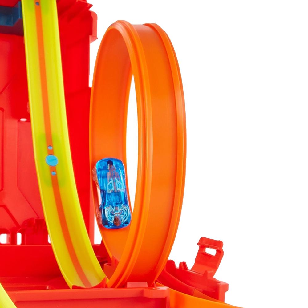 Трек Hot Wheels Track builder Турботрюки (HDX78) - фото 8