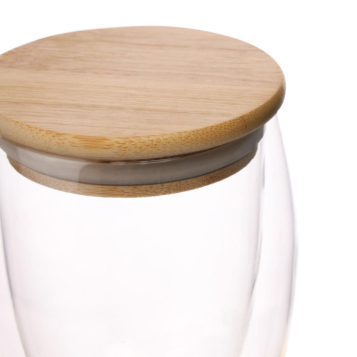 Склянка з подвійними стінками Elisey з кришкою 350 мл (8905-004) - фото 2 Склянка з подвійними стінками Elisey з кришкою 350 мл (8905-004) - фото 2