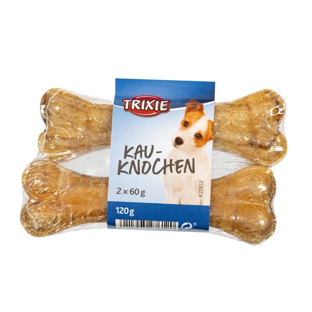 Лакомство для собак Trixie Кость прессованная с говяжим пенисом 12 см 120 г 2 шт./уп. (1789920194)