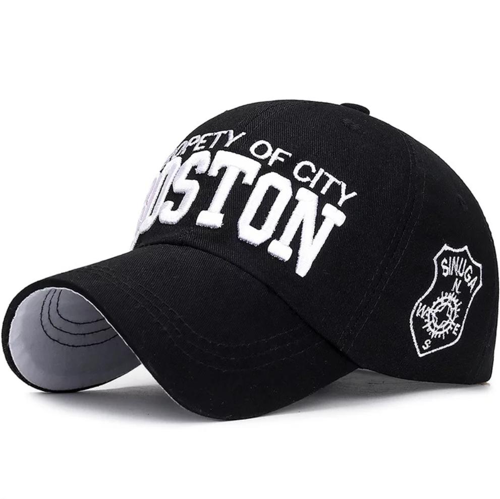 Кепка бейсболка Boston унисекс Черный
