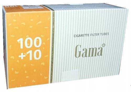Ящик паперових гільз для набивання сигарет Gama Classic 40 блоків по 110 шт.