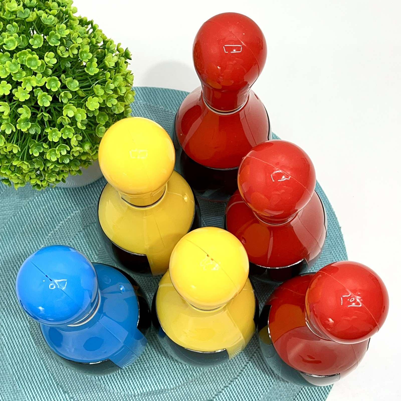 Детский набор для боулинга кегли 6 шт. и аэромяч звук/свет (MR 1378) - фото 9