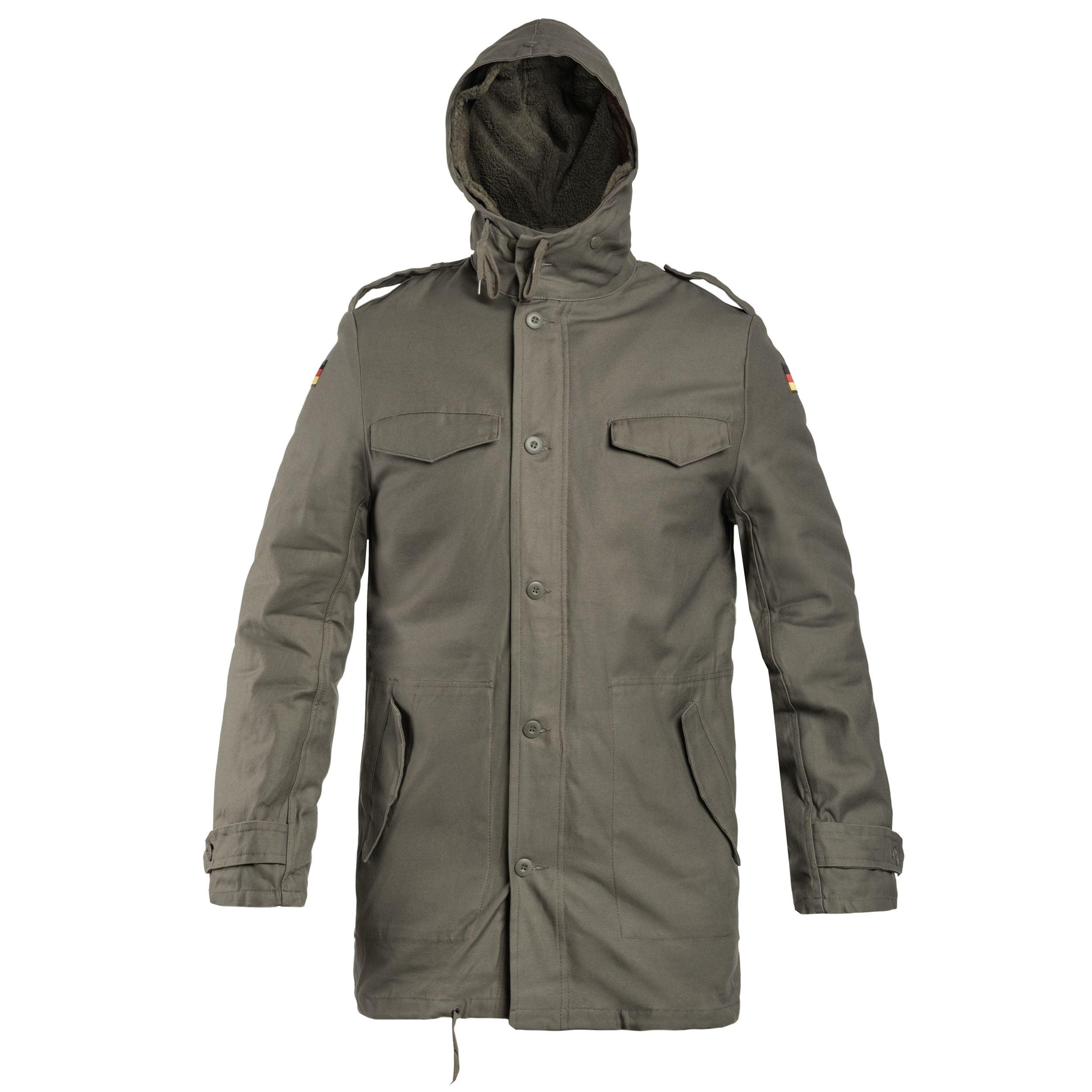 Куртка Brandit BW Parka Flag L Olive (3163/1L)