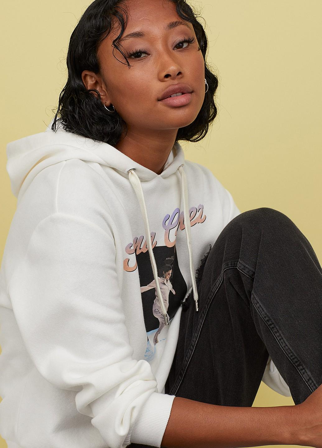 Худі H&M XS Білий (754698b49) Худі H&M XS Білий (754698b49)