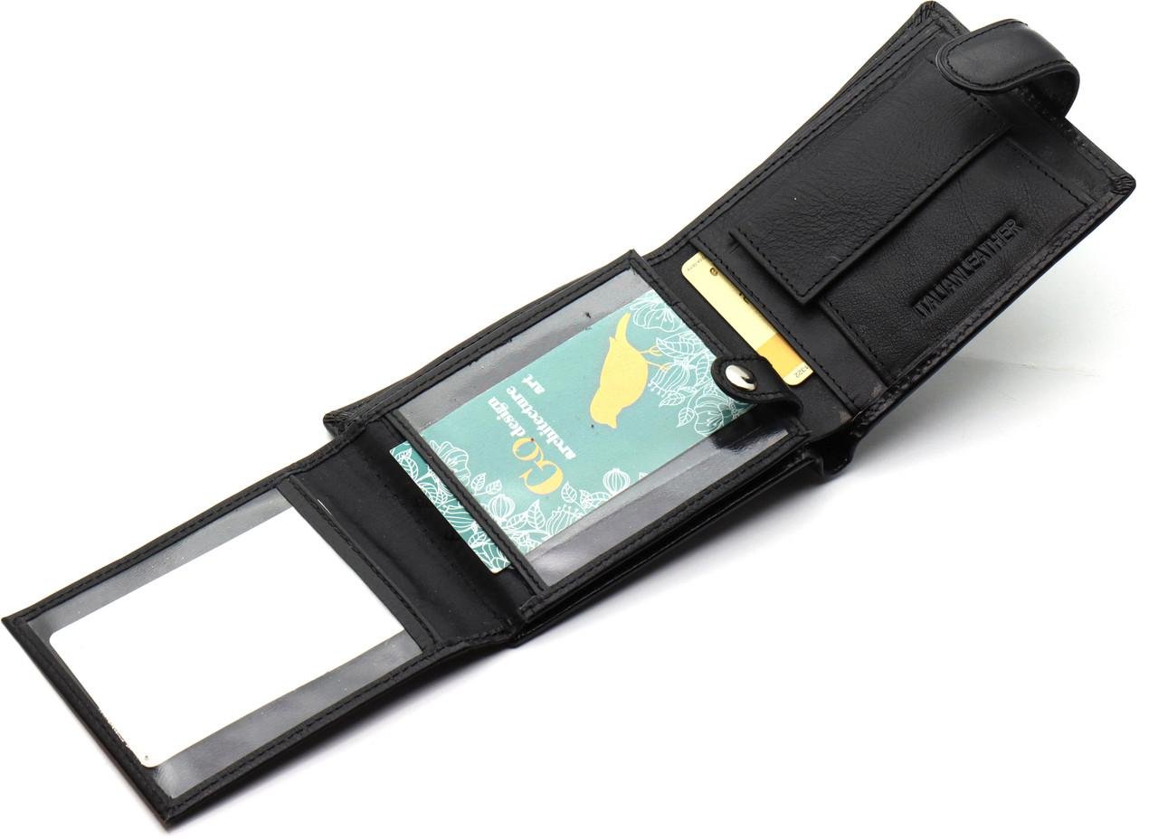 Портмоне мужское St Leather классическое из натуральной кожи Черный (ST102) - фото 5 Портмоне мужское St Leather классическое из натуральной кожи Черный (ST102) - фото 5