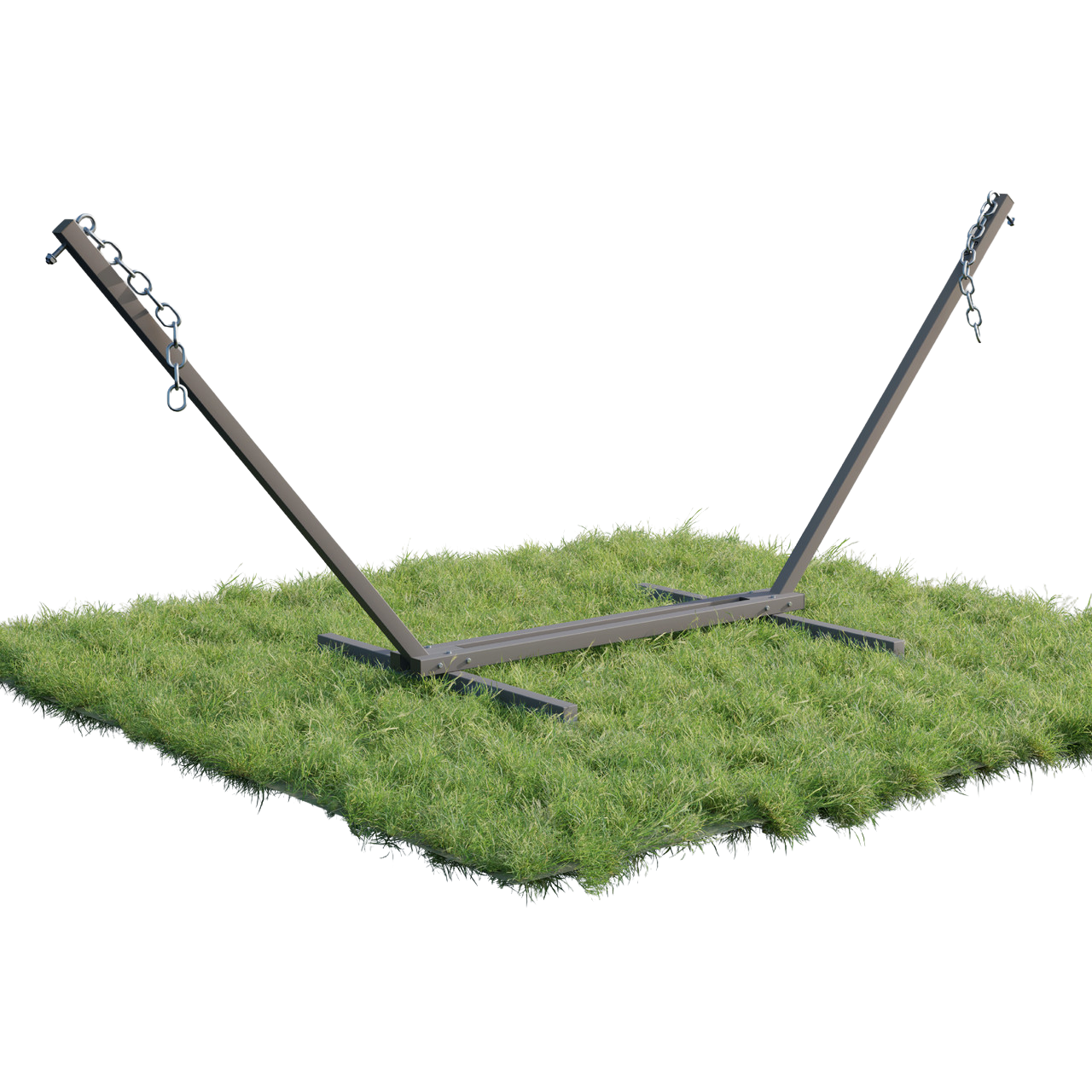 Стійка для двомісного гамака WCG металевий каркас квадратний профіль 50х50 мм Тауп (W-5050-T1) - фото 2