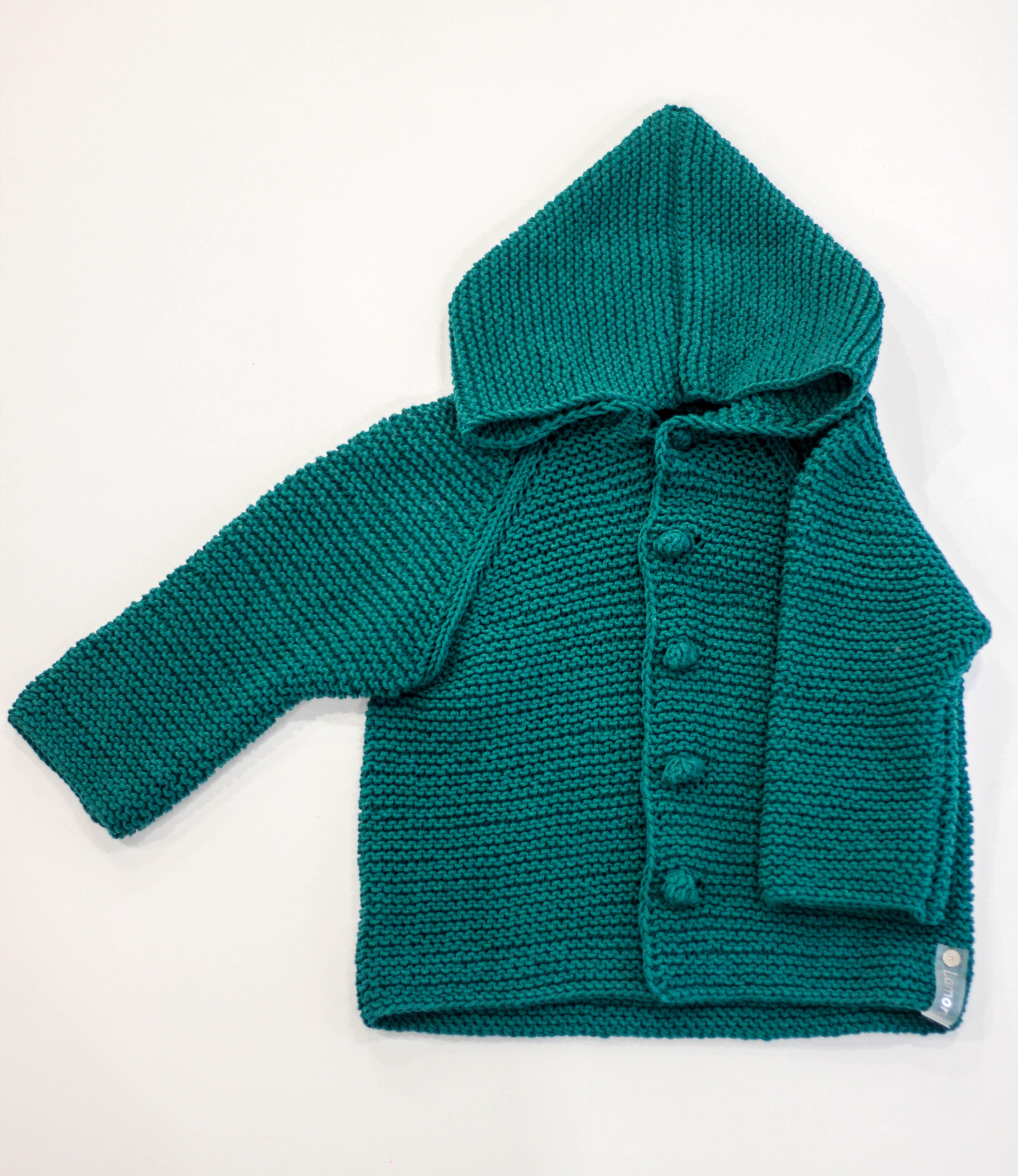 Кардиган детский 92-98 cм Зеленый (LAM005)