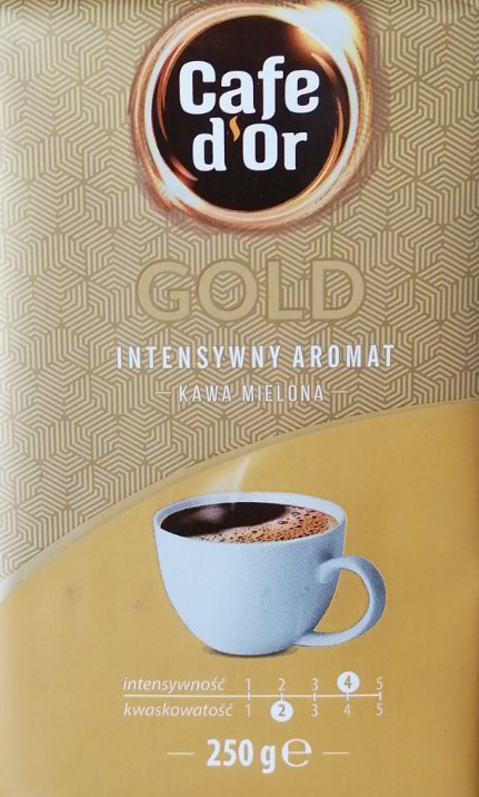 Кофе молотый Cafe d'Or Gold 250 г (14040) Кофе молотый Cafe d'Or Gold 250 г (14040)