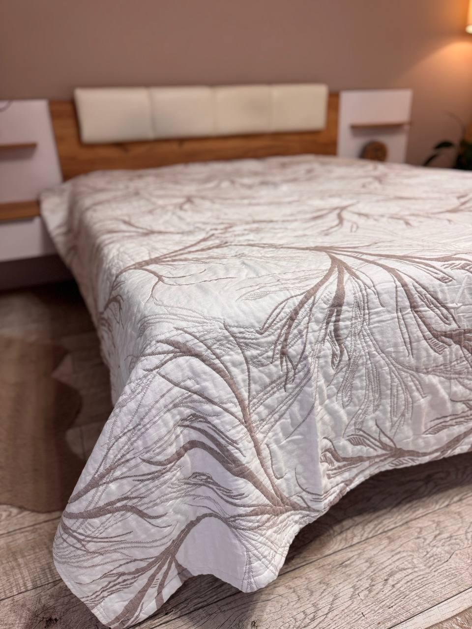 Покривало з мусліну полуторний Пудровий (Д-al-muslin205-001) - фото 2 Покривало з мусліну полуторний Пудровий (Д-al-muslin205-001) - фото 2