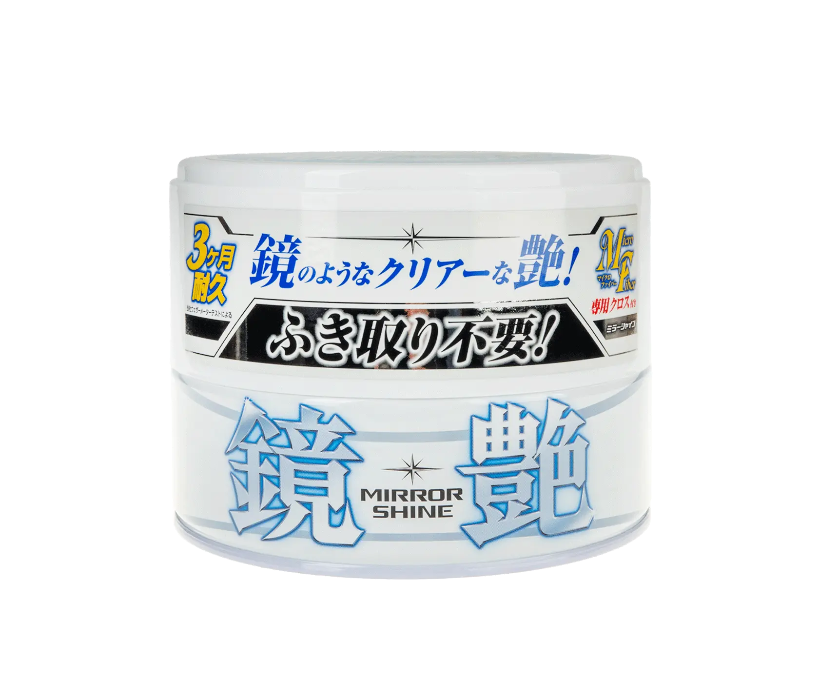 Воск твердый для светлого кузова SOFT99 Fusso Coat Mirror Shine for Light 200 г (29423861)