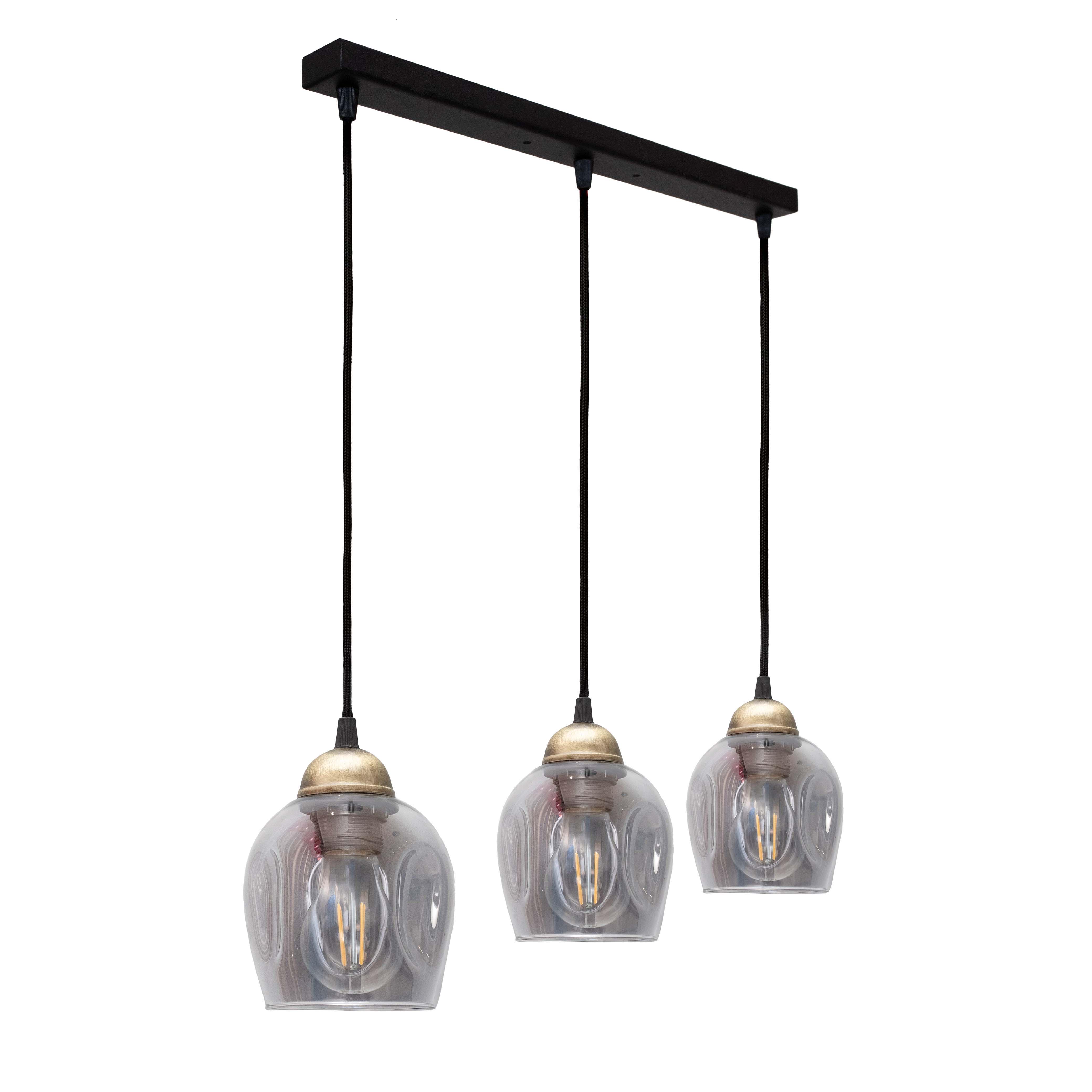 Світильник підвісний MSK ELECTRIC Enigma PL 2024-3 BK на планці під три лампи Е27 - фото 4 Світильник підвісний MSK ELECTRIC Enigma PL 2024-3 BK на планці під три лампи Е27 - фото 4