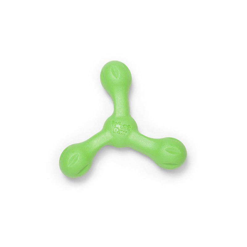 Игрушка для собак West Paw Skamp J Green Три лепестка 22 см Зеленый Игрушка для собак West Paw Skamp J Green Три лепестка 22 см Зеленый