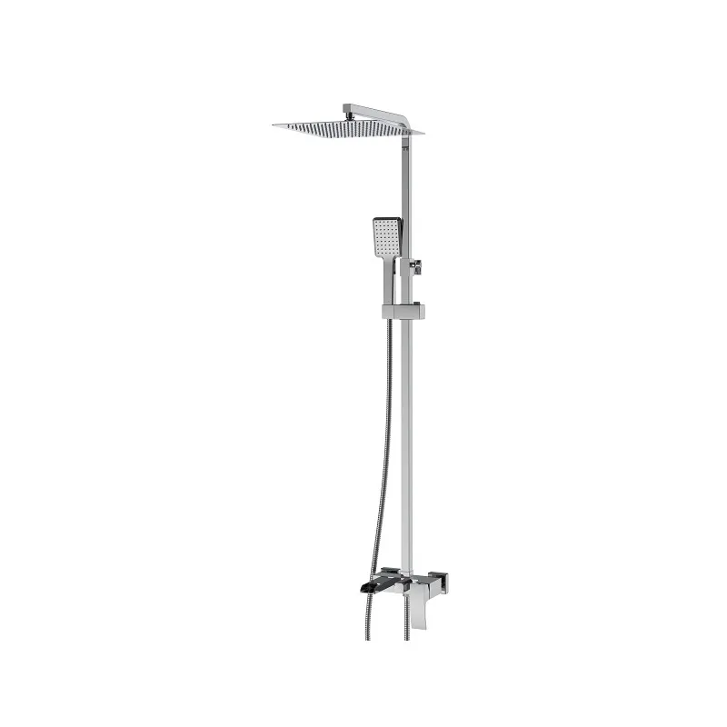 Душевая колонна со смесителем водопад KOER KB-58007-01 Хром (KR3462)