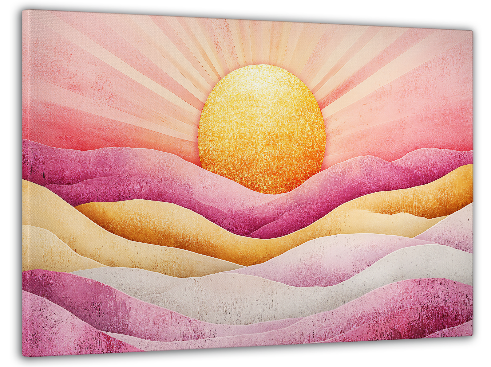 Картина на холсте Mako цветной горизонт 60x100 см (MK10596)