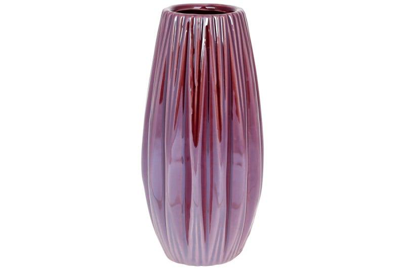 Ваза керамическая BonaDi 733423 17 см Бордо (100120)