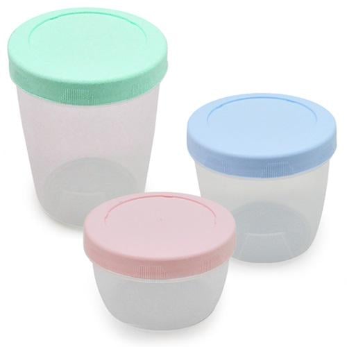 Пищевые контейнеры с резьбой Stenson PB-744 Винтаж (569786)