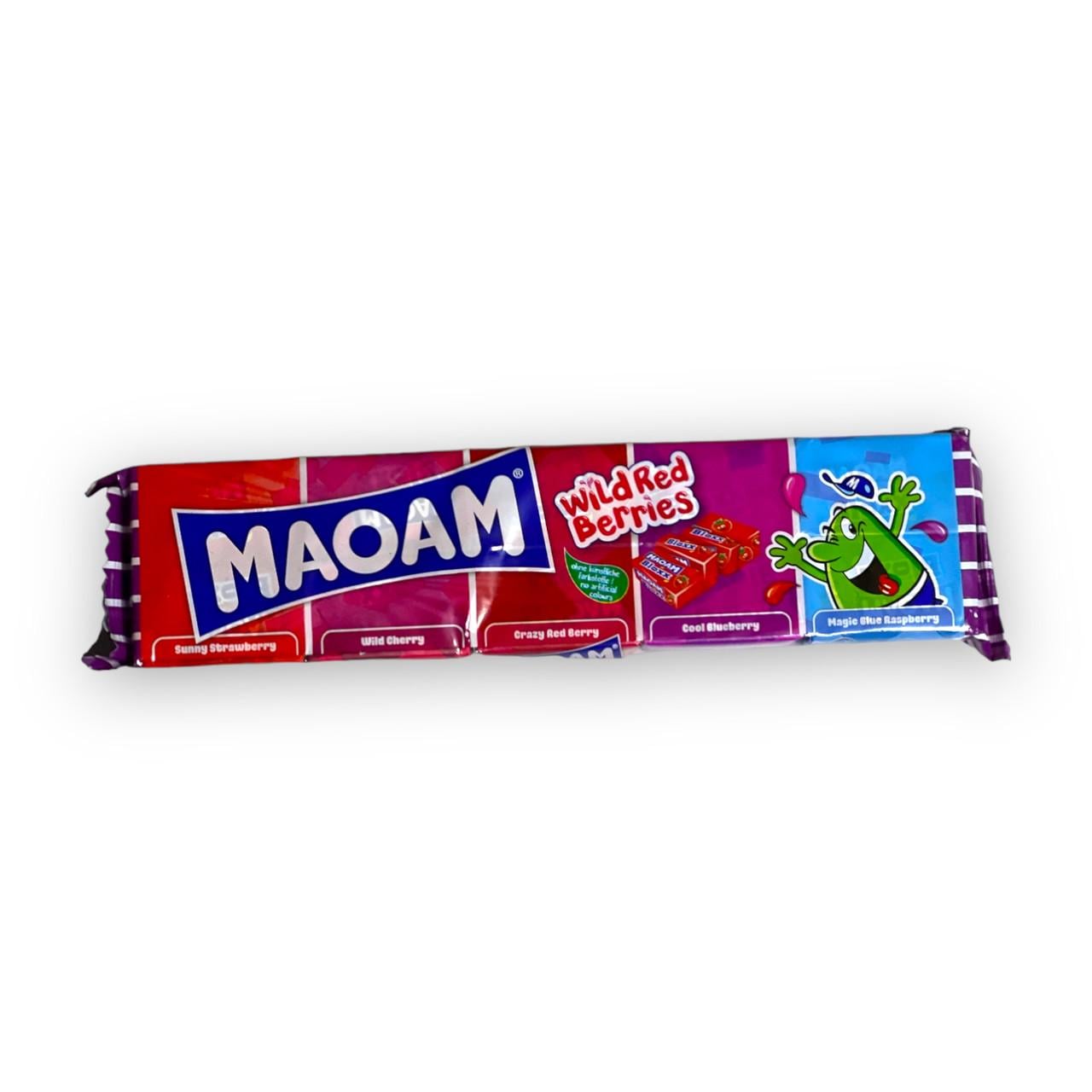 Цукерки жувальні MAOAM wild red berries bloxx 220 г (1983433733)