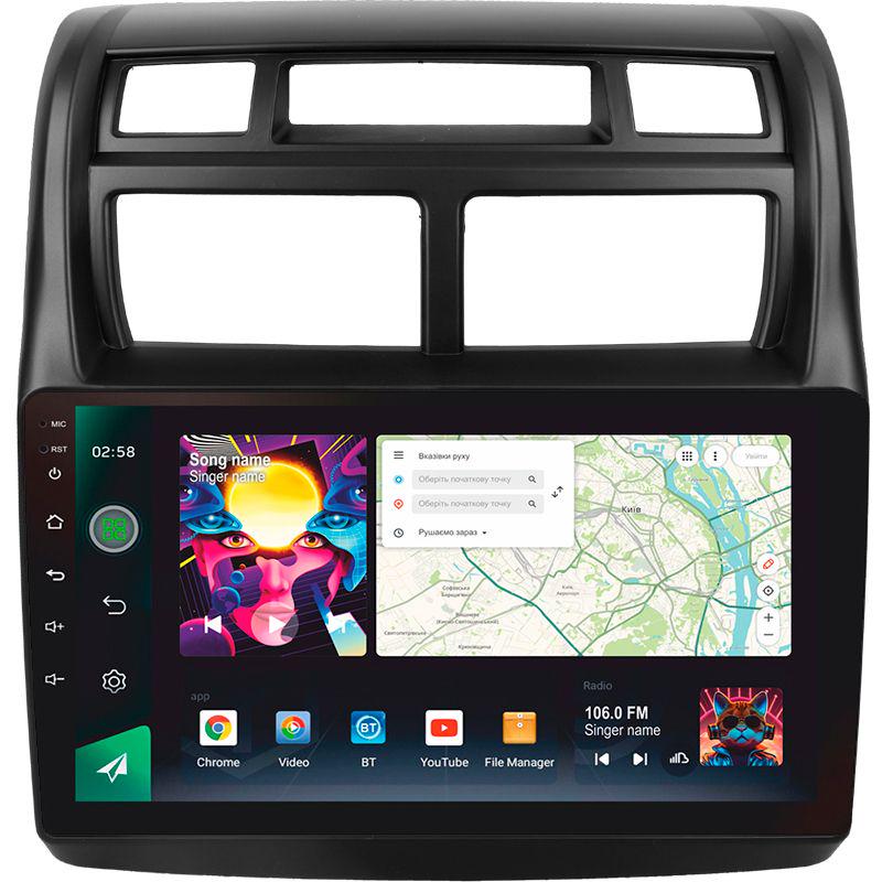 Магнитола штатная Sigma PRO 98128 2K 8/128 GB Kia Sportage 2 2007-2009 9" (AR-78623)