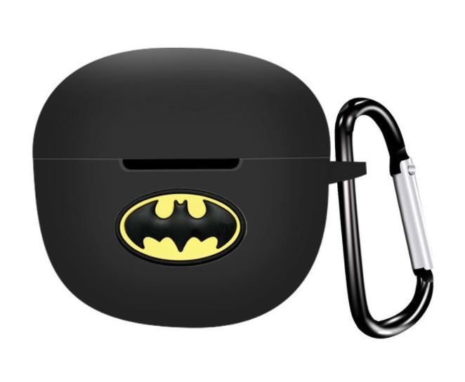 Чохол-накладка DK Silicone Candy Comics Friendly Batman з карабіном для Xiaomi QCY HT03 Black