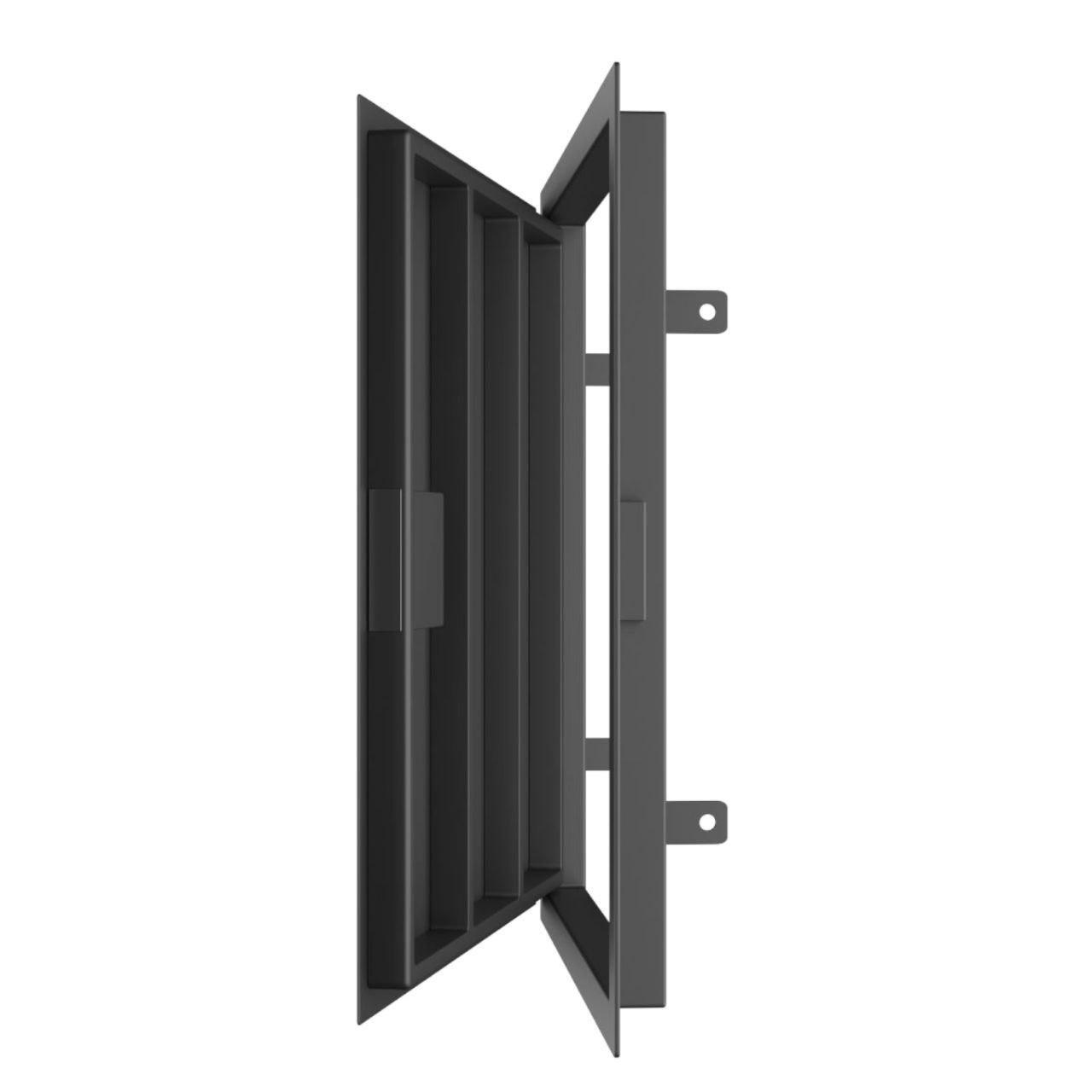 Люк антивандальний стіновий із внутрішнім замком ревізійний сталевий 500х500 мм Лсз-55 Сірий (1855669491/К0133) - фото 5 Люк антивандальний стіновий із внутрішнім замком ревізійний сталевий 500х500 мм Лсз-55 Сірий (1855669491/К0133) - фото 5