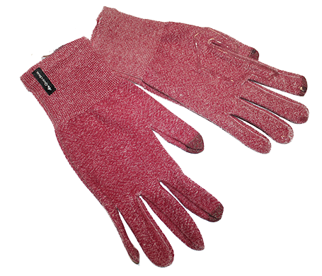 Перчатки для сенсорного экрана Decathlon L Розовый