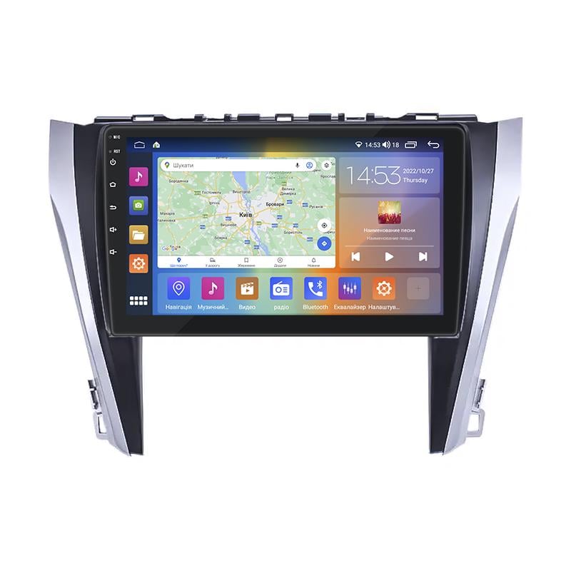 Штатная магнитола 10" Lesko для Toyota Camry VII (XV50) Рестайлинг 2014-2017 2/32Gb CarPlay 4G Wi-Fi GPS Prime