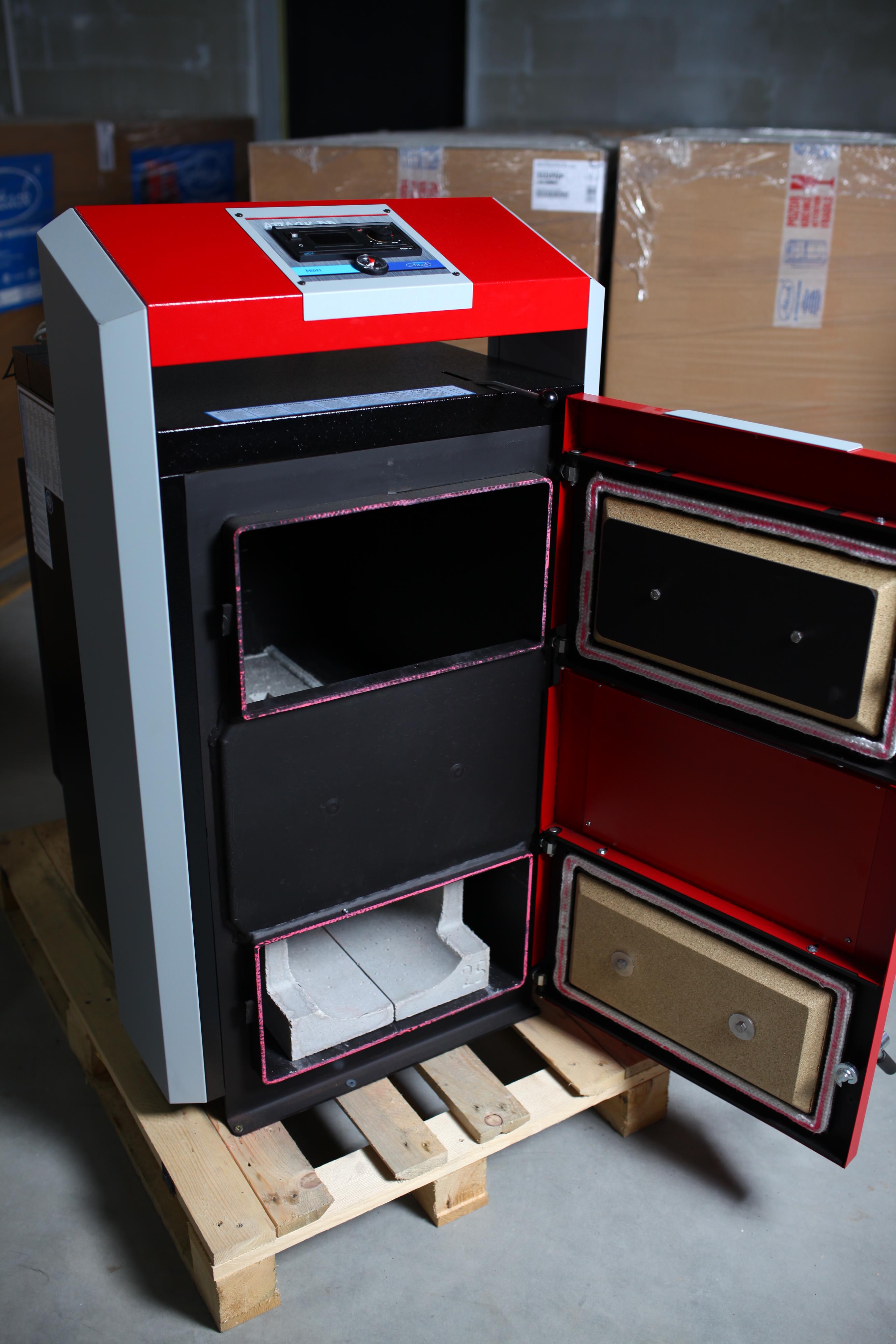 Котел твердотопливный пиролизный Attack DP 45 Profi 45 кВт - фото 2 Котел твердотопливный пиролизный Attack DP 45 Profi 45 кВт - фото 2