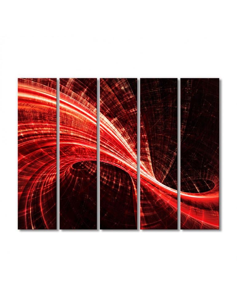 Картина модульная Петля времени 5 модулей 90x135 см