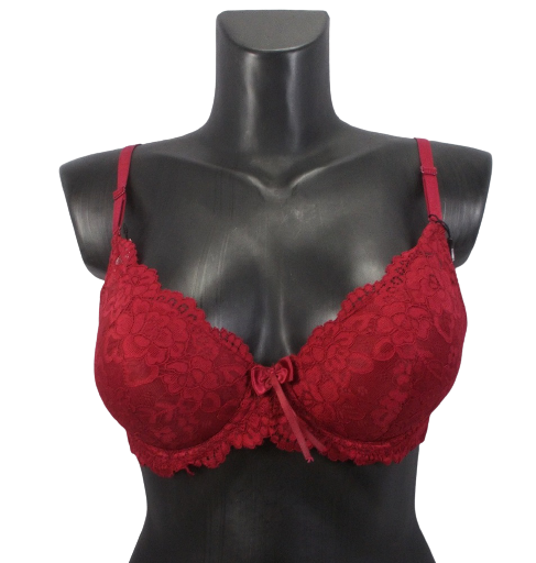 Бюстгальтер push-up Biweier 72020 85В Бордовый (1555619281)