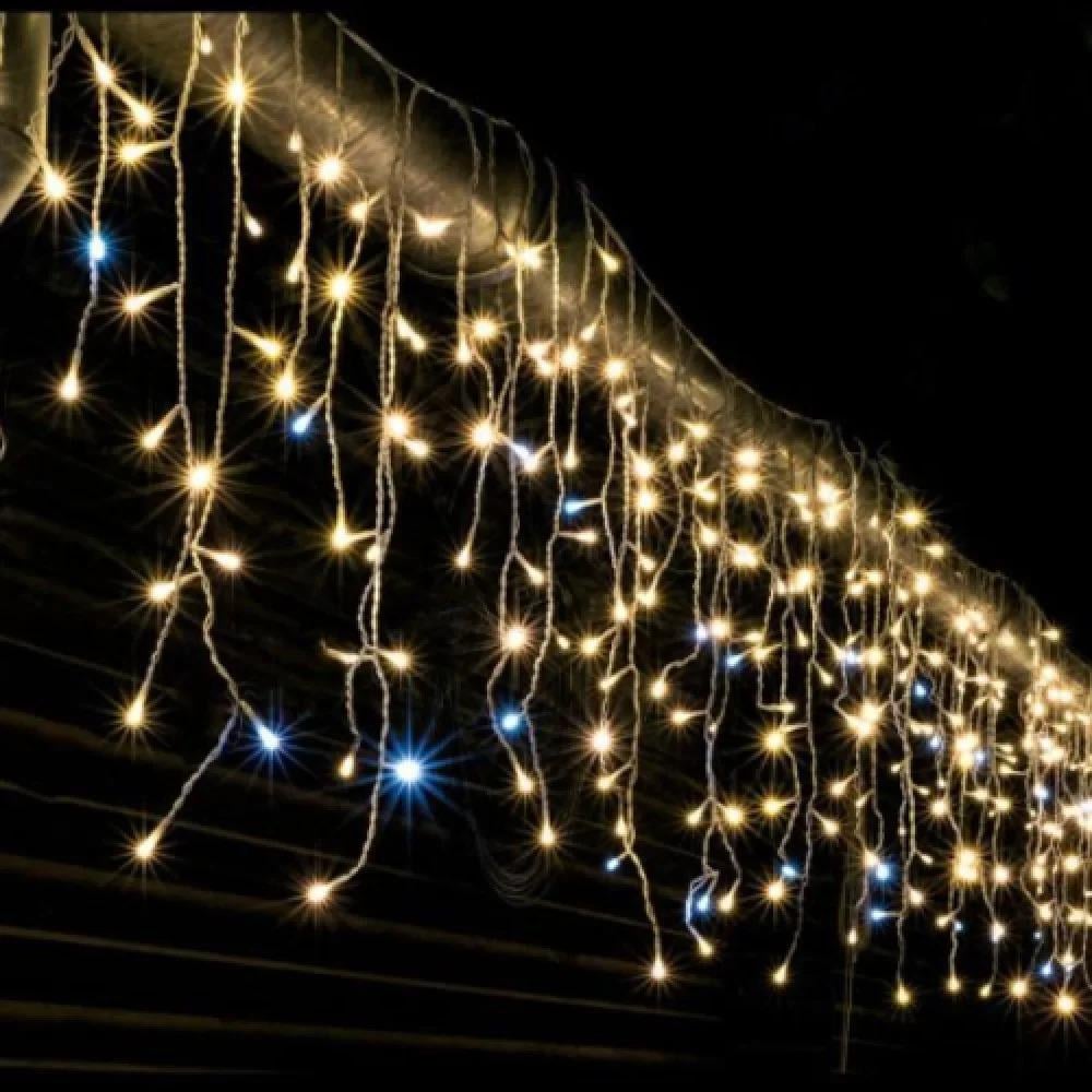 Гирлянда Бахрома LED 200 Теплый белый (1-76)