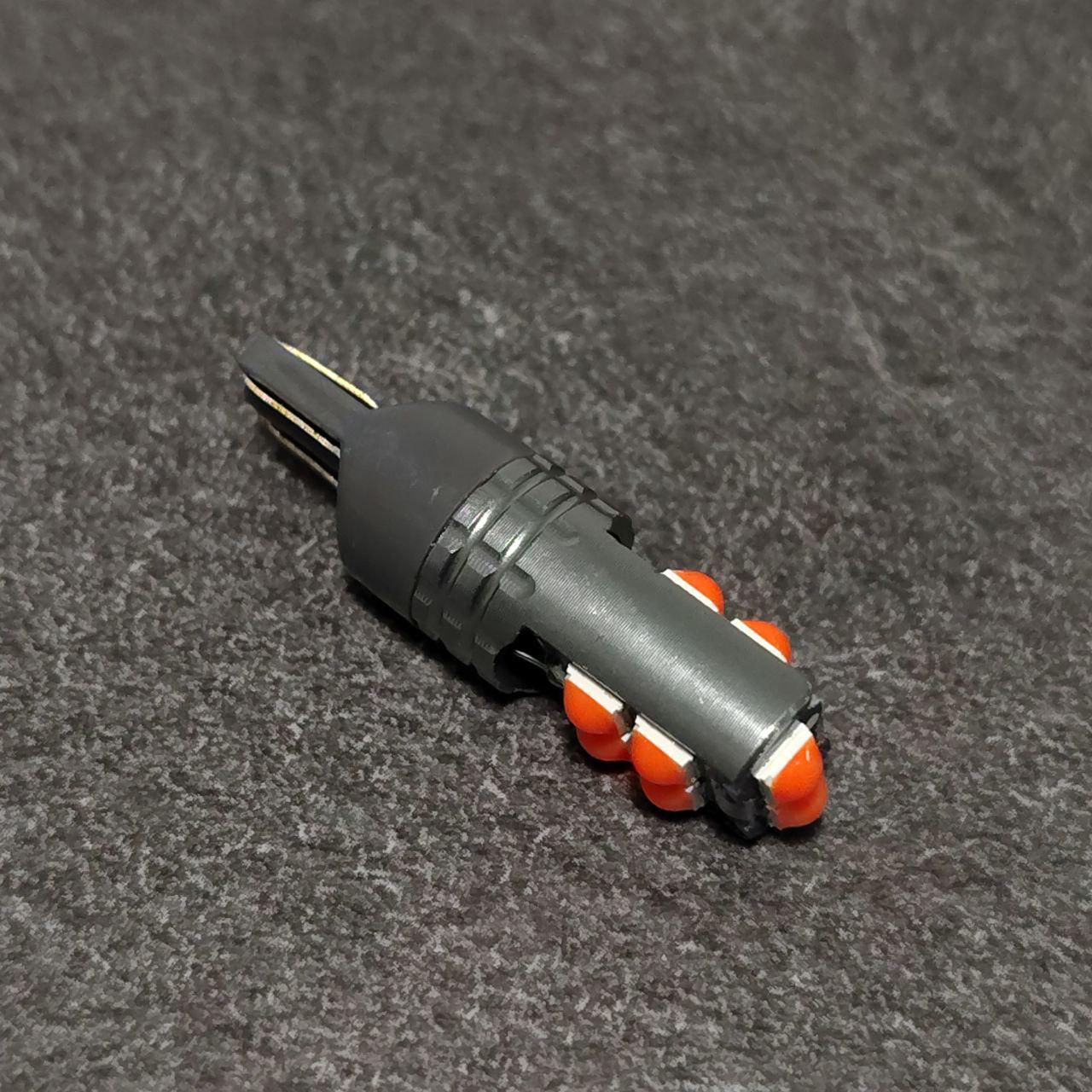 Автолампа T10 W5W 10SMD 3030 Canbus 12V 24V LED Красный (587STORE3) - фото 5 Автолампа T10 W5W 10SMD 3030 Canbus 12V 24V LED Красный (587STORE3) - фото 5