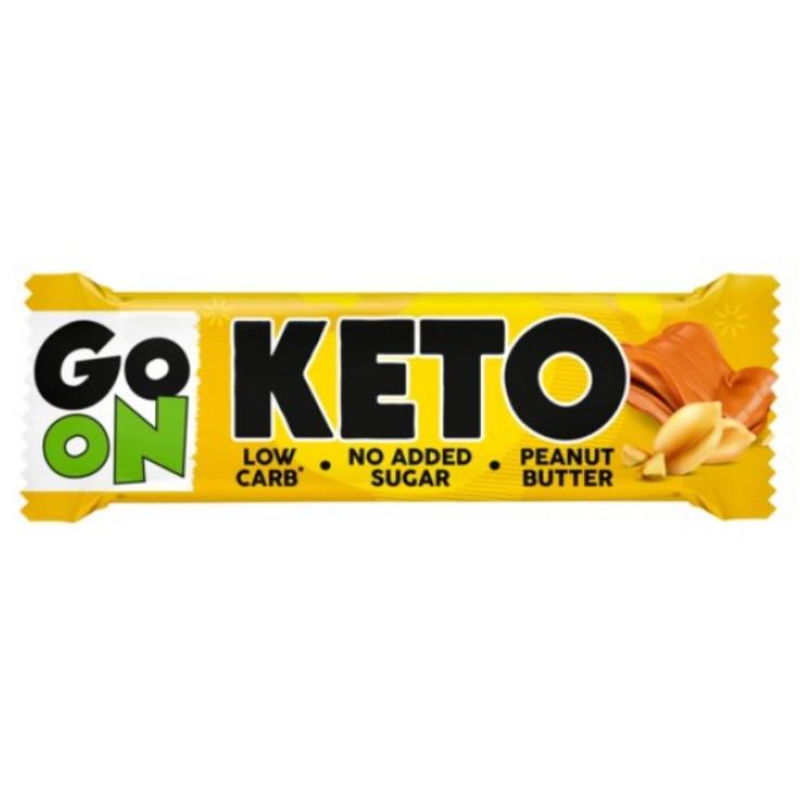 Батончик GO ON NUTRITION Keto Bar 50 г Арахисовая паста