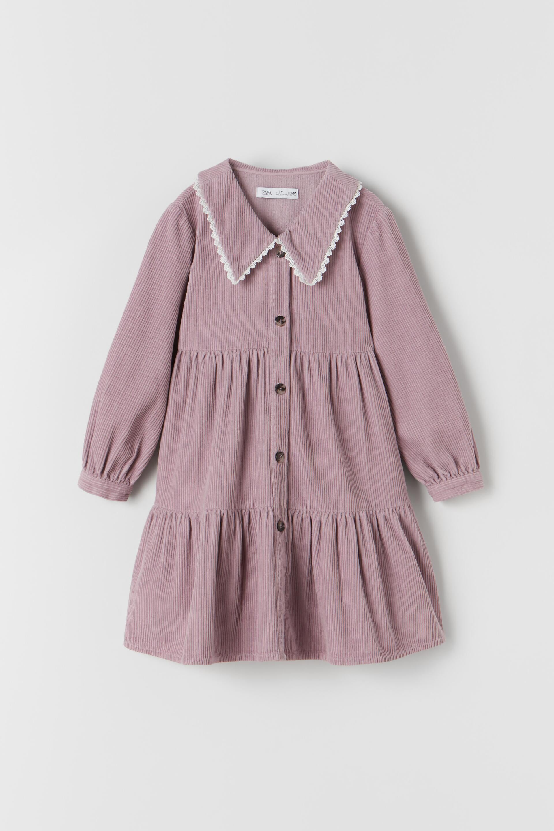 Платье для девочки Zara с длинными рукавами 140 см (6612051612) Платье для девочки Zara с длинными рукавами 140 см (6612051612)