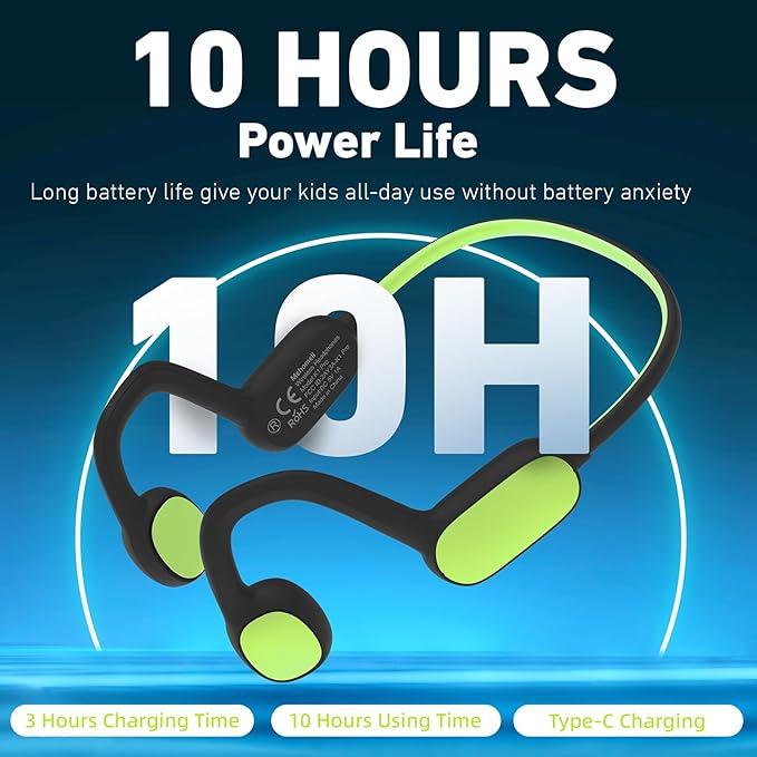 Навушники дитячі Mehomeli Bluetooth 5.2 з обмеженням гучності 85 дБ - фото 4 Навушники дитячі Mehomeli Bluetooth 5.2 з обмеженням гучності 85 дБ - фото 4