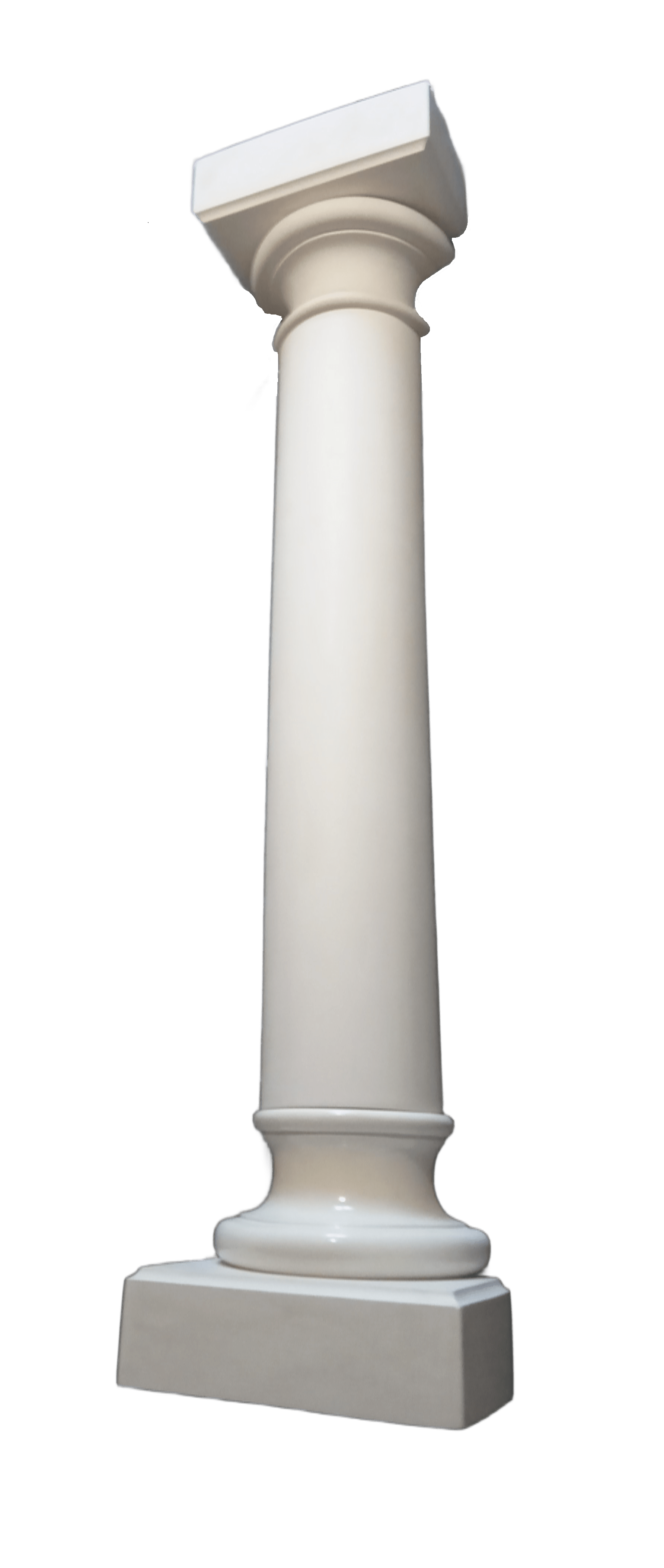 Колонна гипсовая полукруглая d 20 см (25448988)